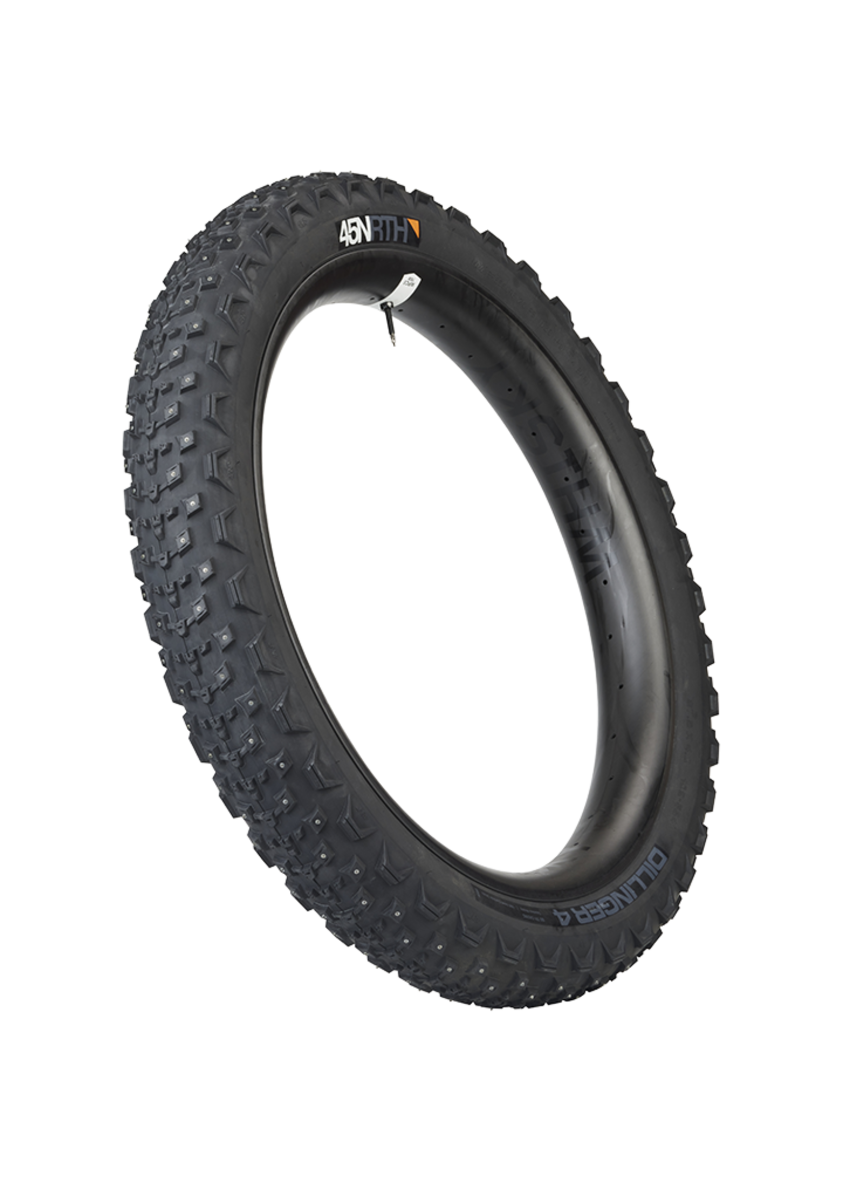 45NRTH 45NRTH Dillinger 4 Tire Tubeless Folding Studdable Black