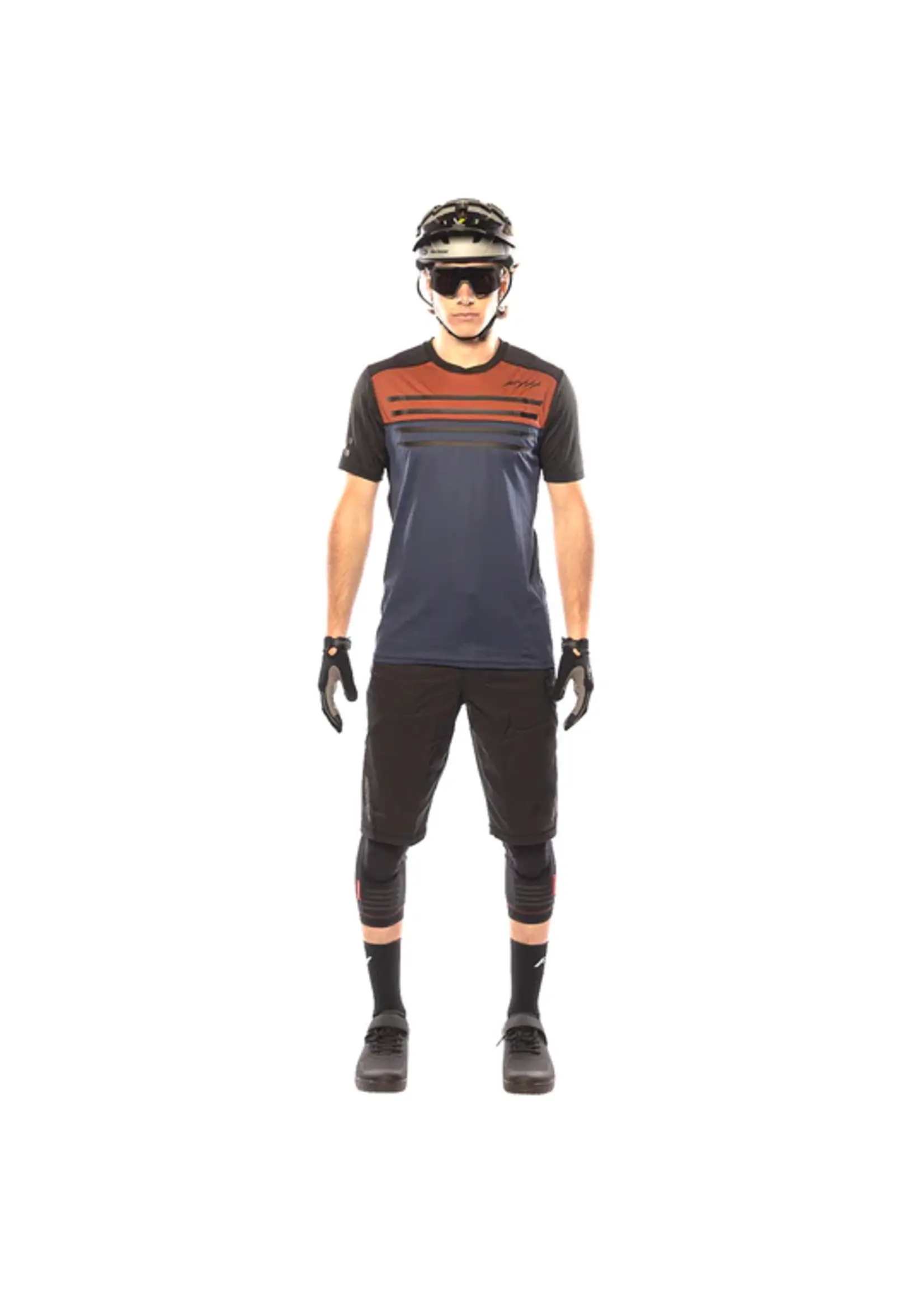 Fasthouse FASTHOUSE Sidewinder Alloy Short Sleeve Jersey Rust/Midnight Navy