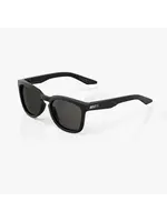 100 Percent 100% Hudson Sunglasses, Soft Tact Black frame - Smoke Lens