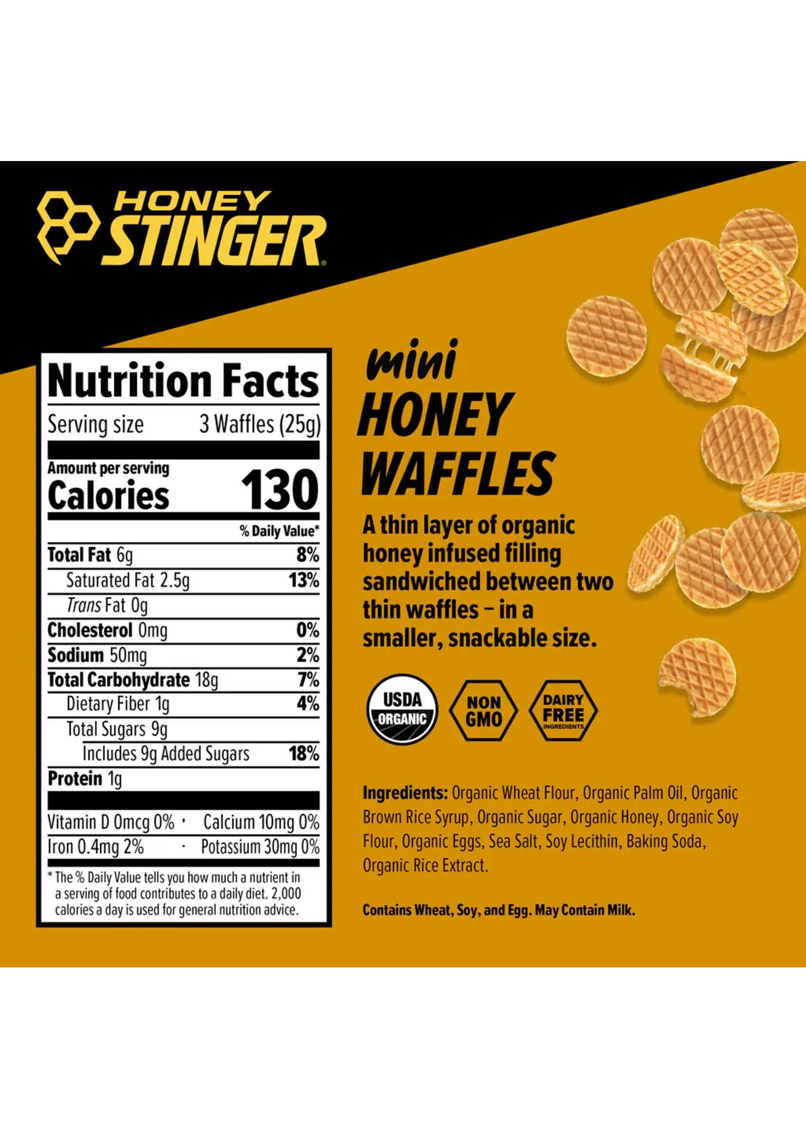 HONEY STINGER Mini Waffles PER BAG