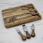 4-Pc. Acacia Cheese Serving Set