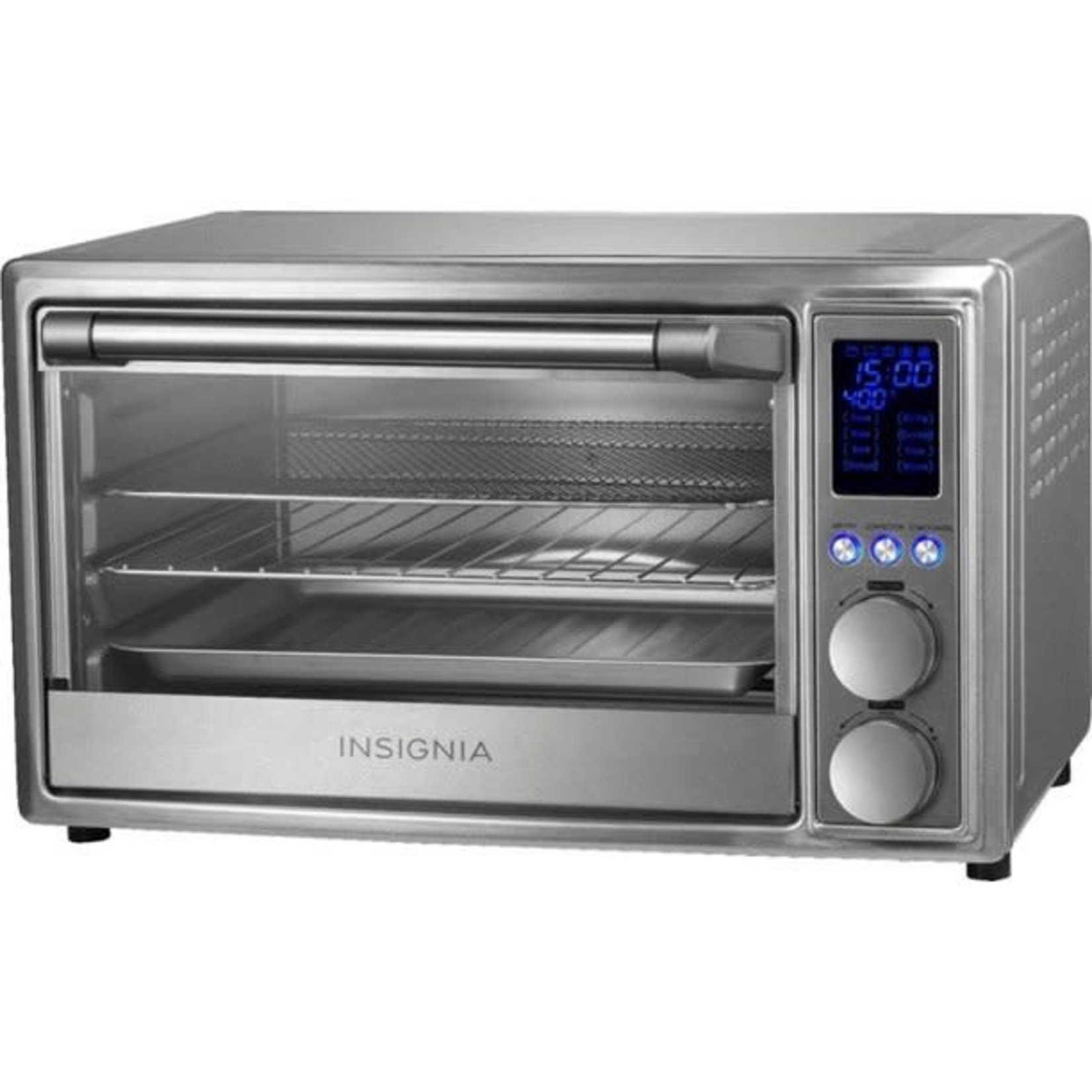 Insignia Insignia™ - 6-Slice Toaster Oven Air Fryer - Stainless