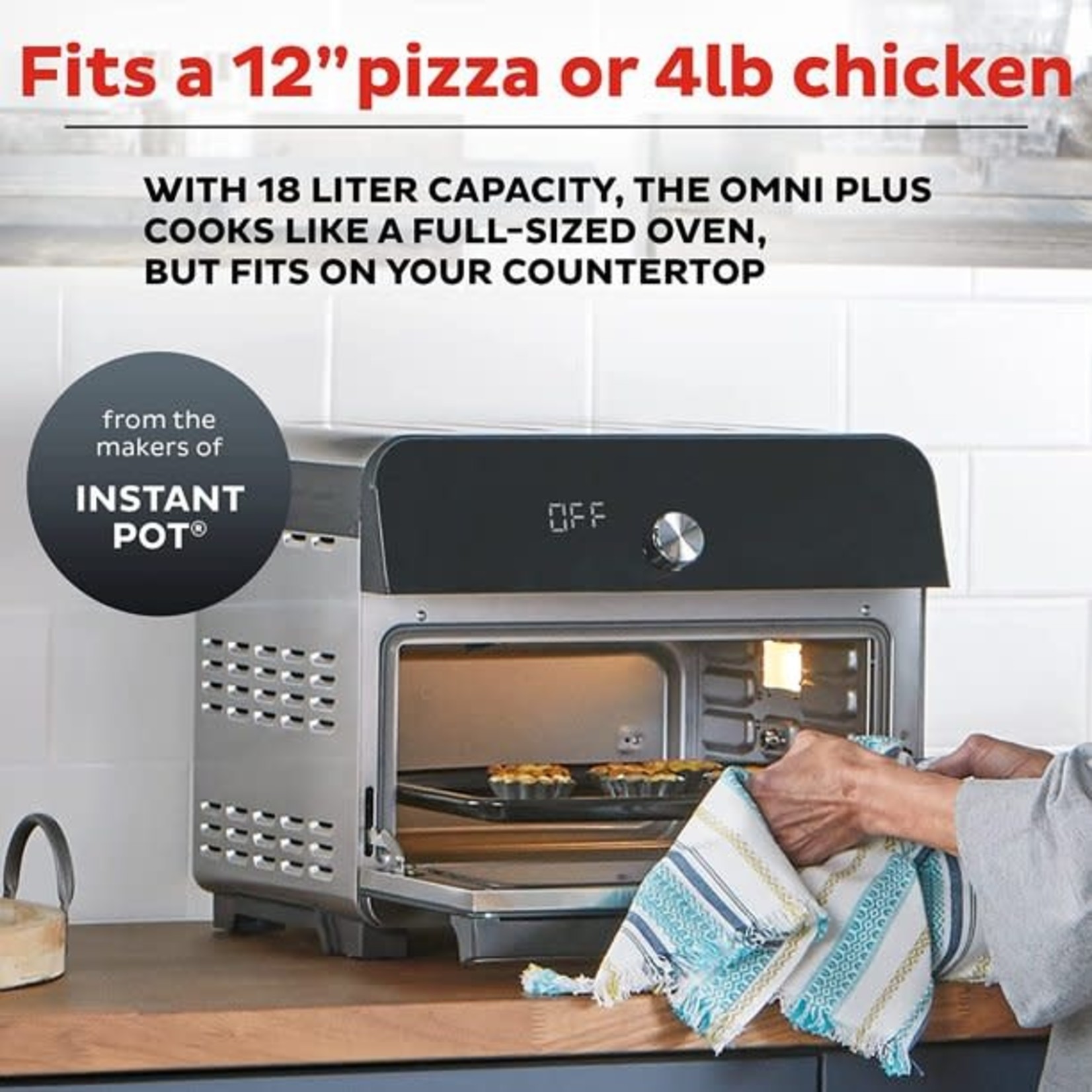 Instant Pot Instant Pot Omni Plus Air Fryer Oven - Silver