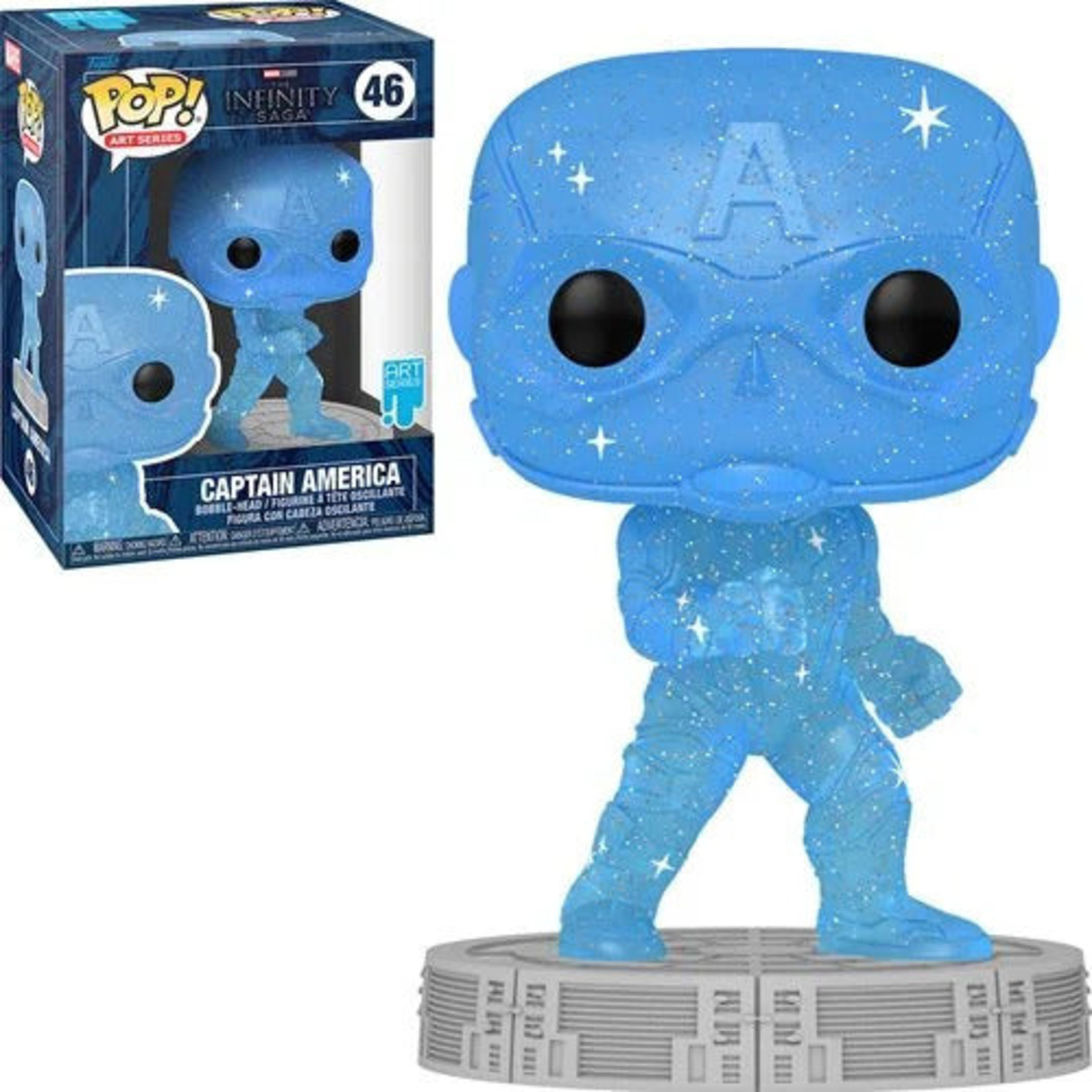 funko pop captain america art series