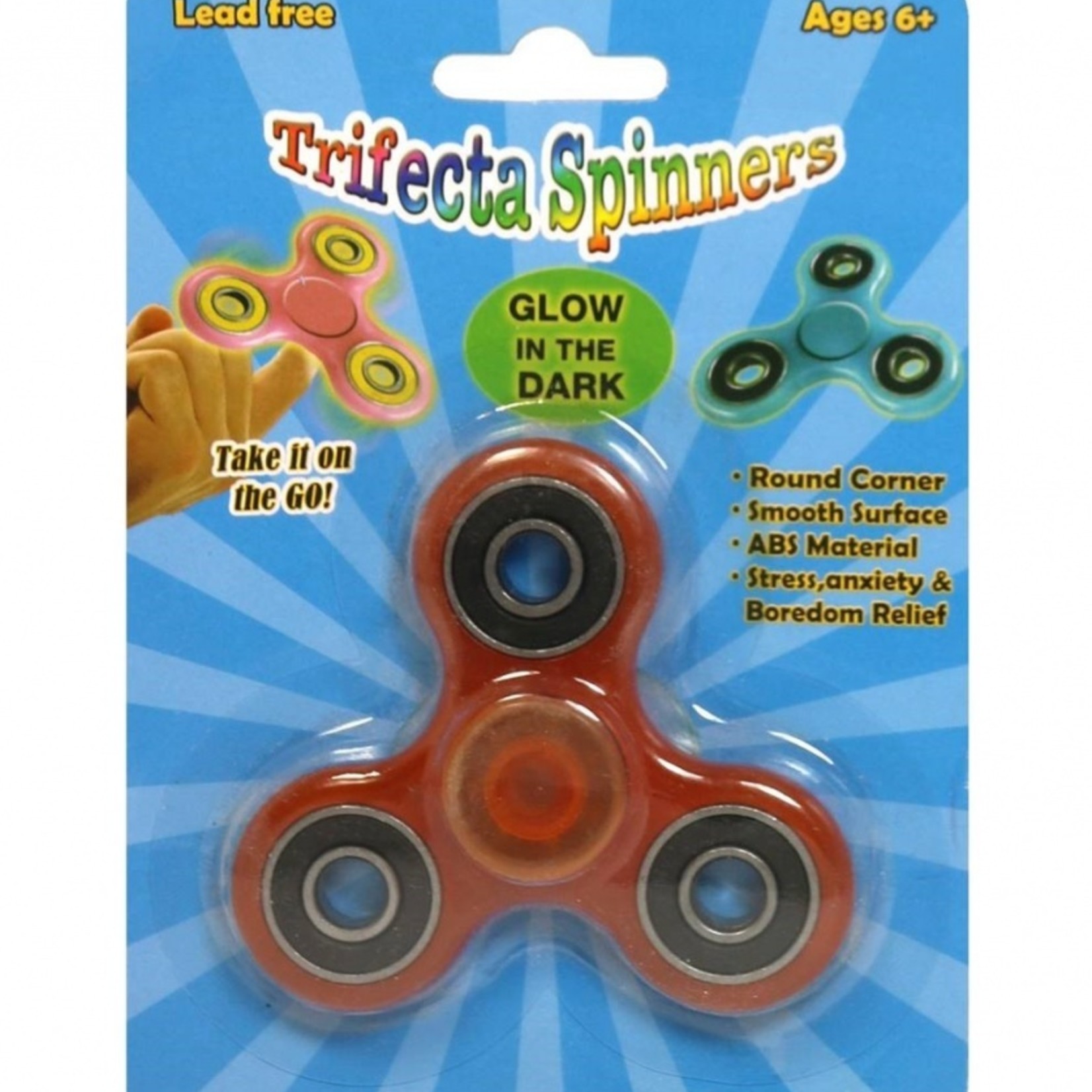 Trifecta Trifecta Fidget Spinners Glow-in-the-Dark