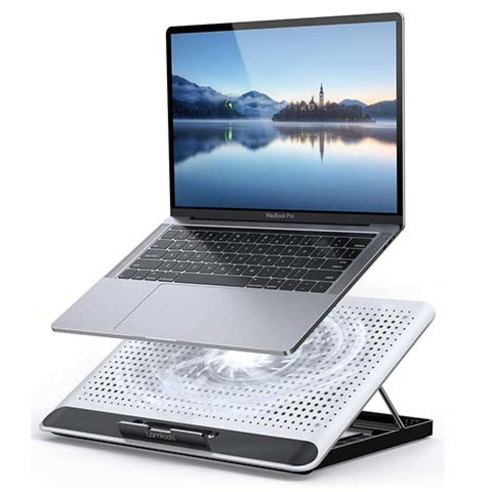 Laptop Cooling Pad - Silver