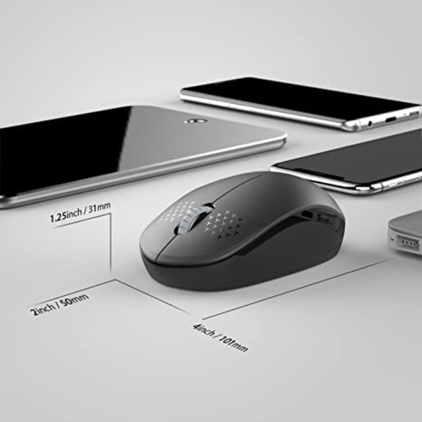 Seenda Wireless Mouse - 2.4G Cordless