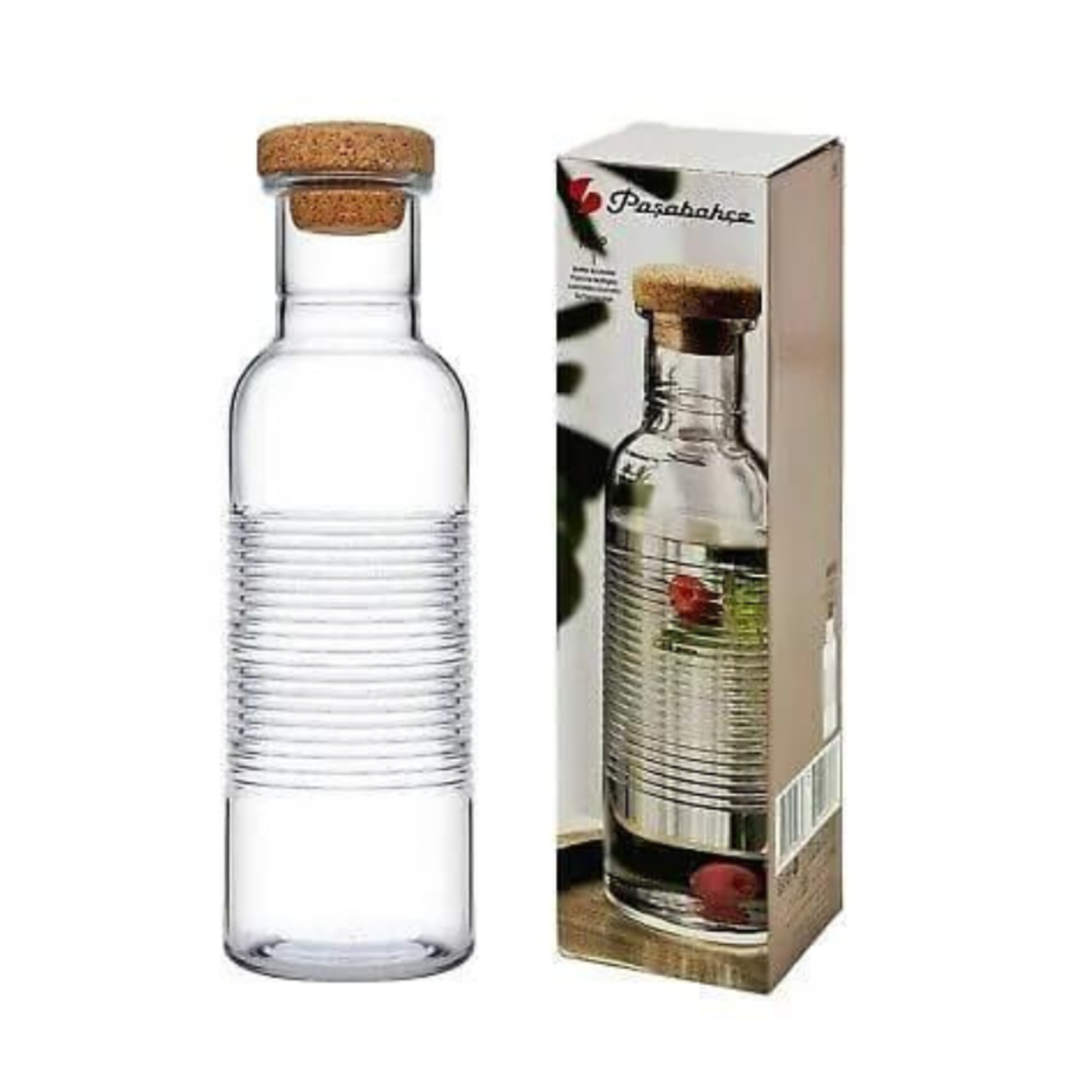 Pasabahce Bottle w/ Cork Top