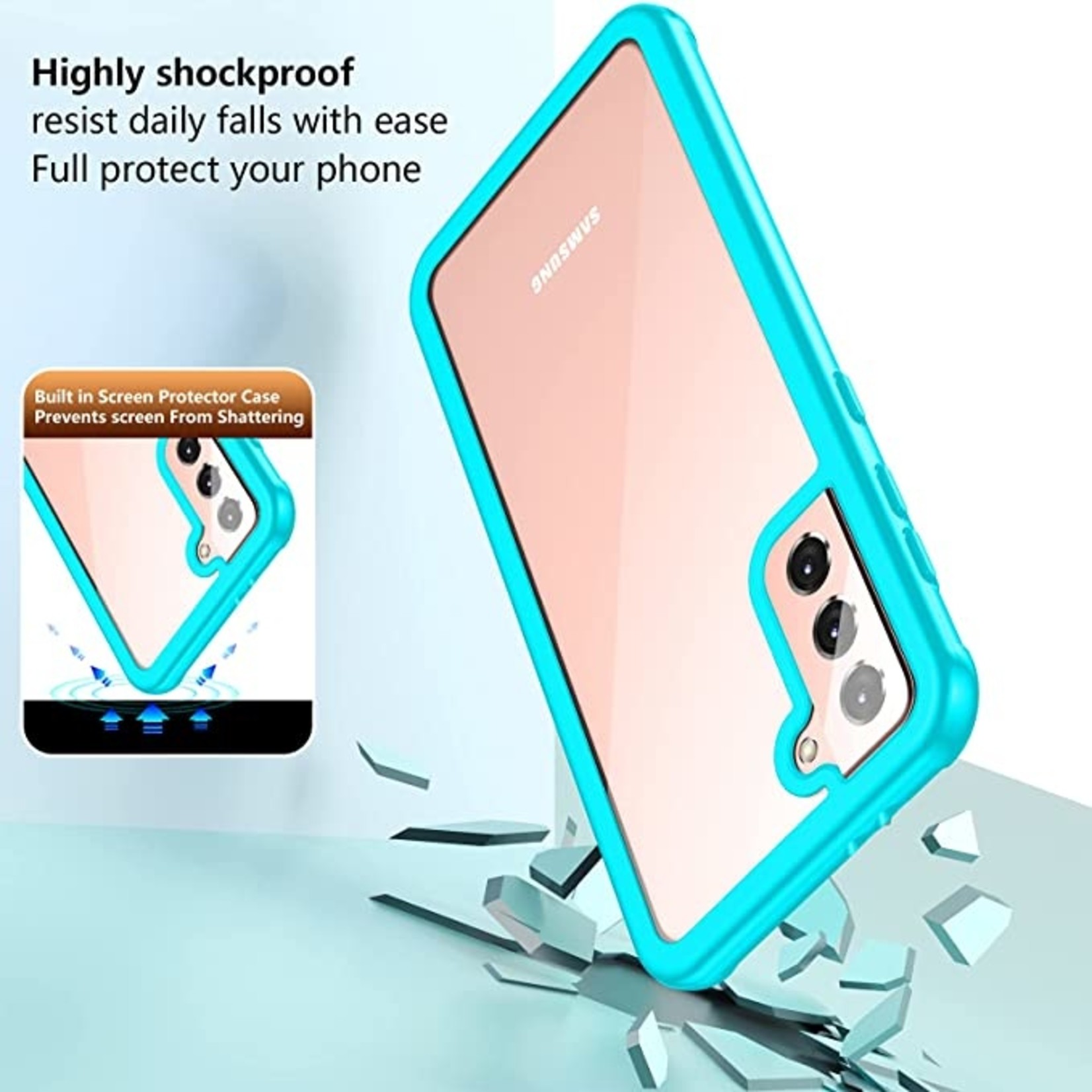 Samsung Galaxy S21 Case - Teal