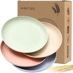 Wheat Straw Plates - 4 Pack