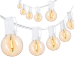 Mediaoduo String Lights G40 100ft - White
