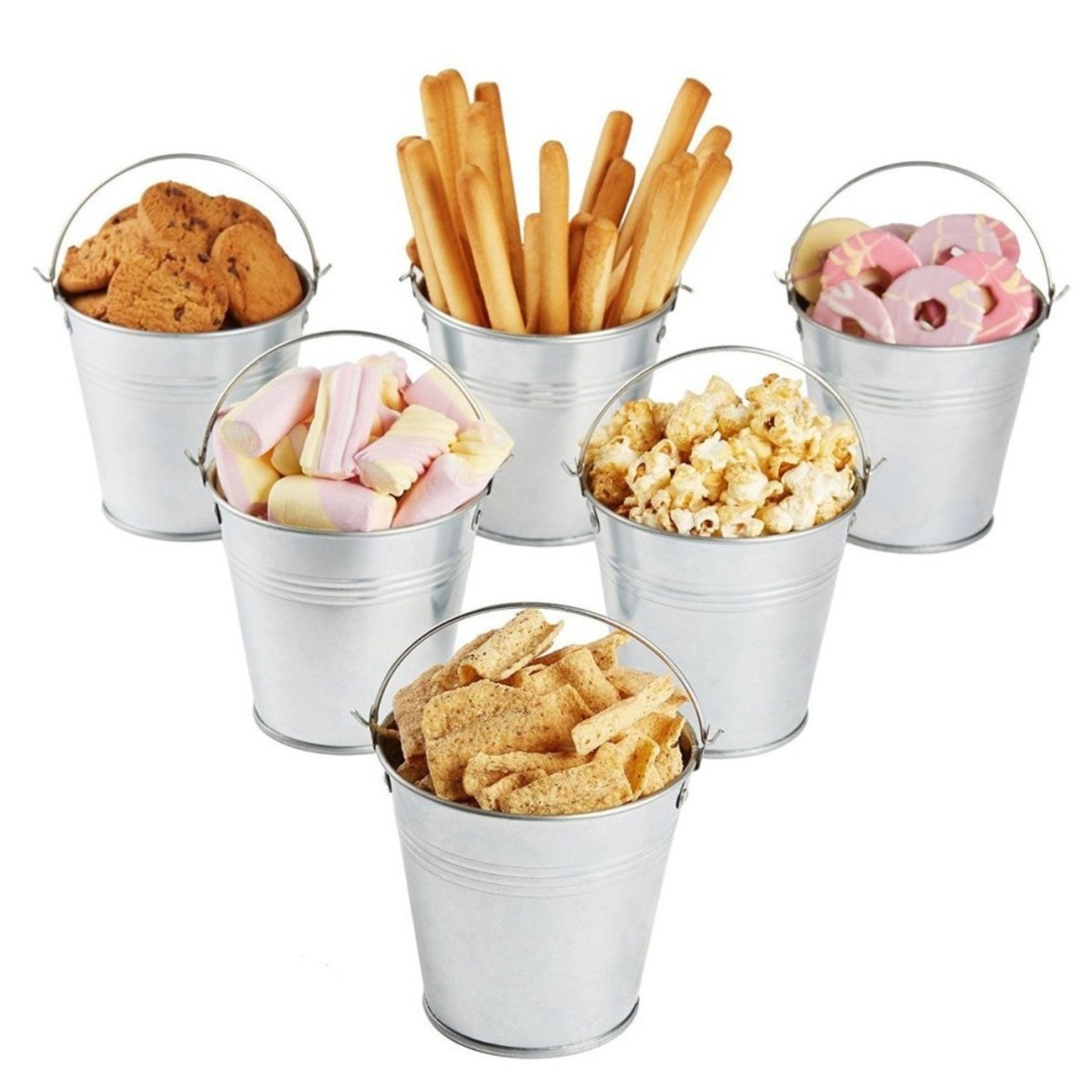 Ounona Mini Serving Buckets Set- 6