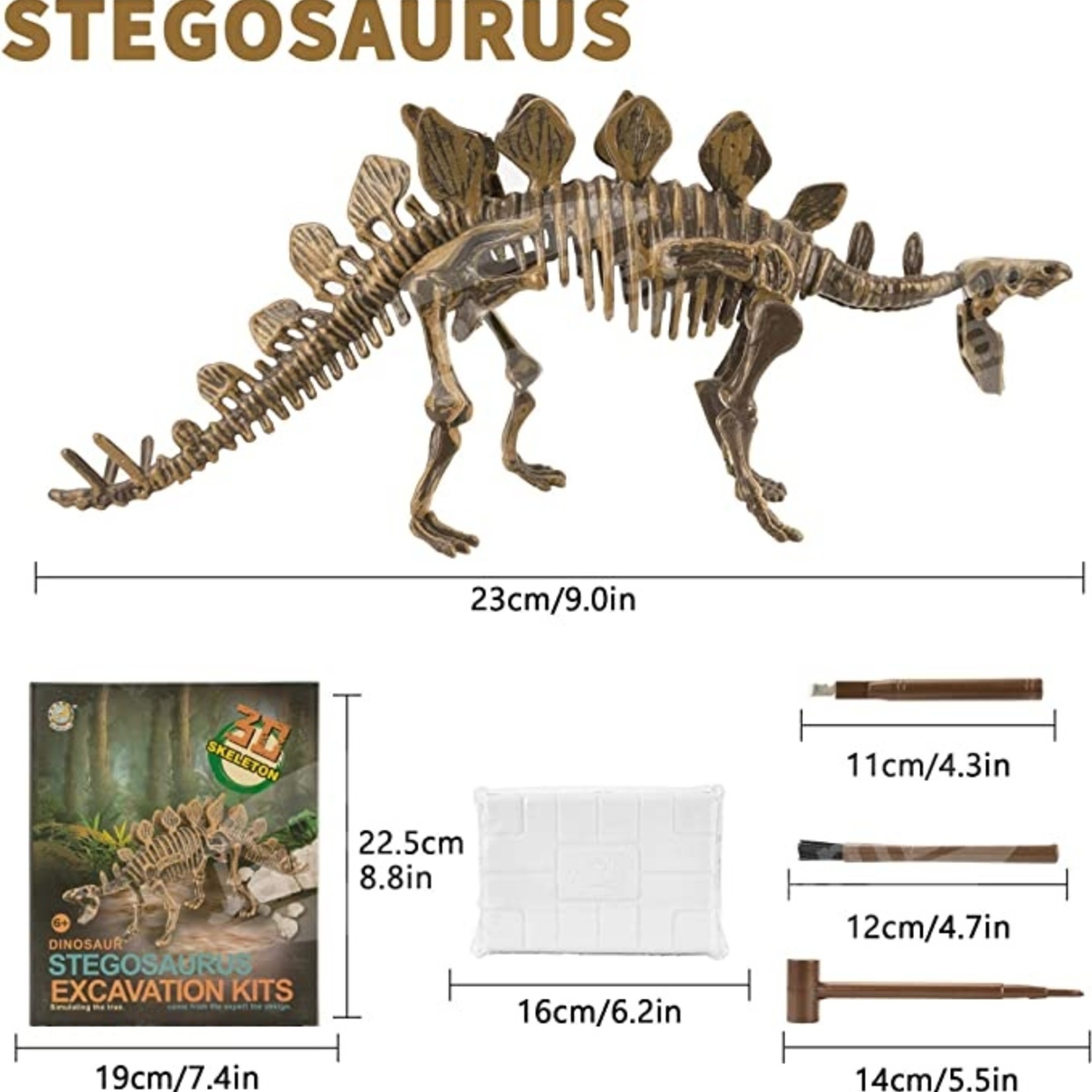Liberty Stegosaurus Excavation Kit - Stegosaurus
