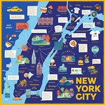 Hardie Grant New York City Map 500 Piece Puzzle