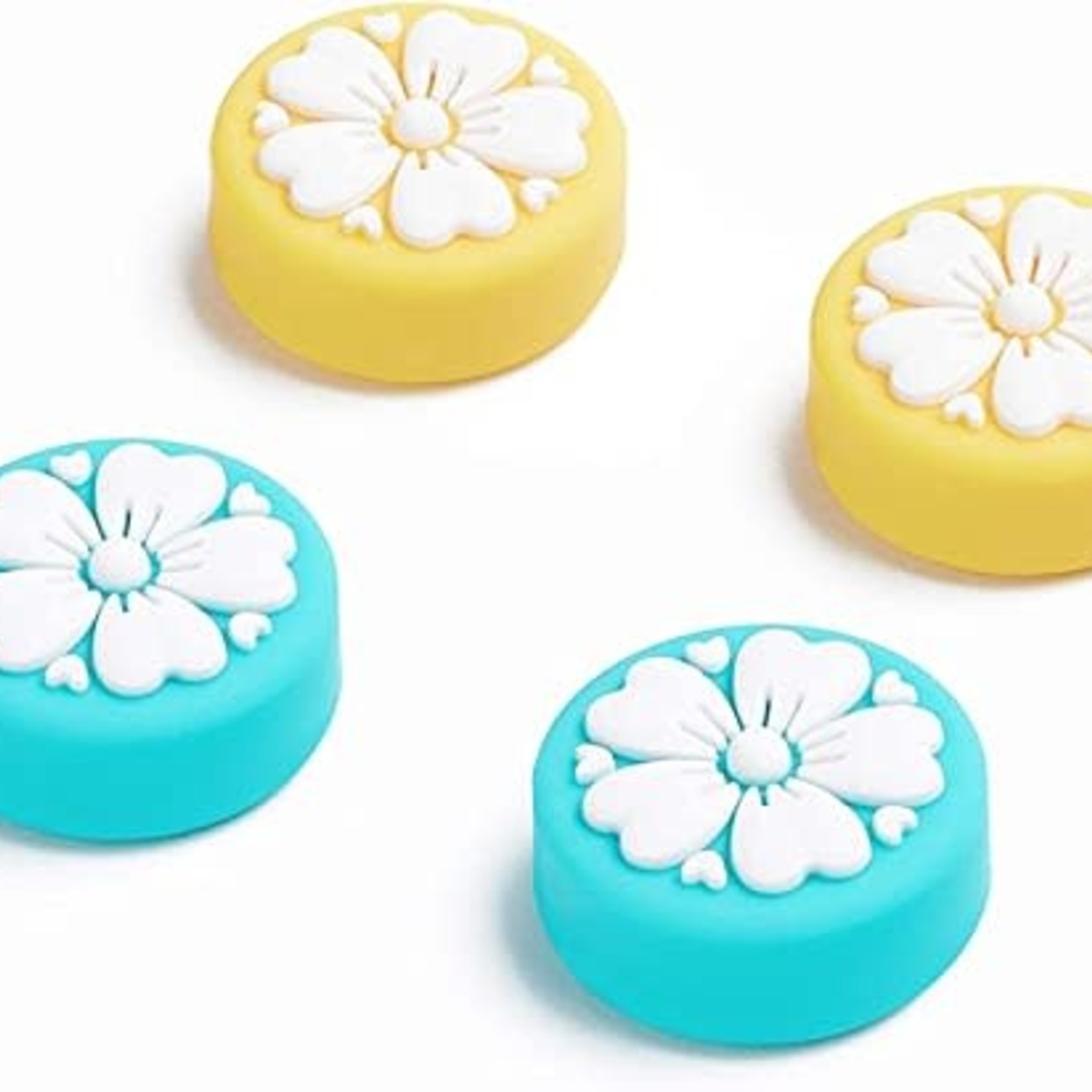 Breaden Nintendo Switch Thumb Grip Caps - Flower