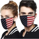 Superrio Anti-Dust Cotton Mask - American Flag