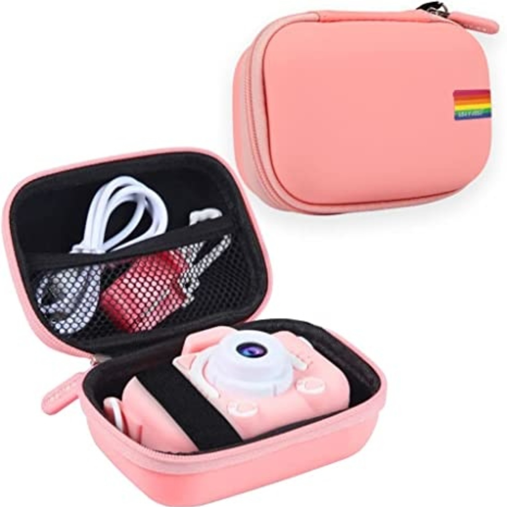 Leayjeen Kids Camera Case - Pink