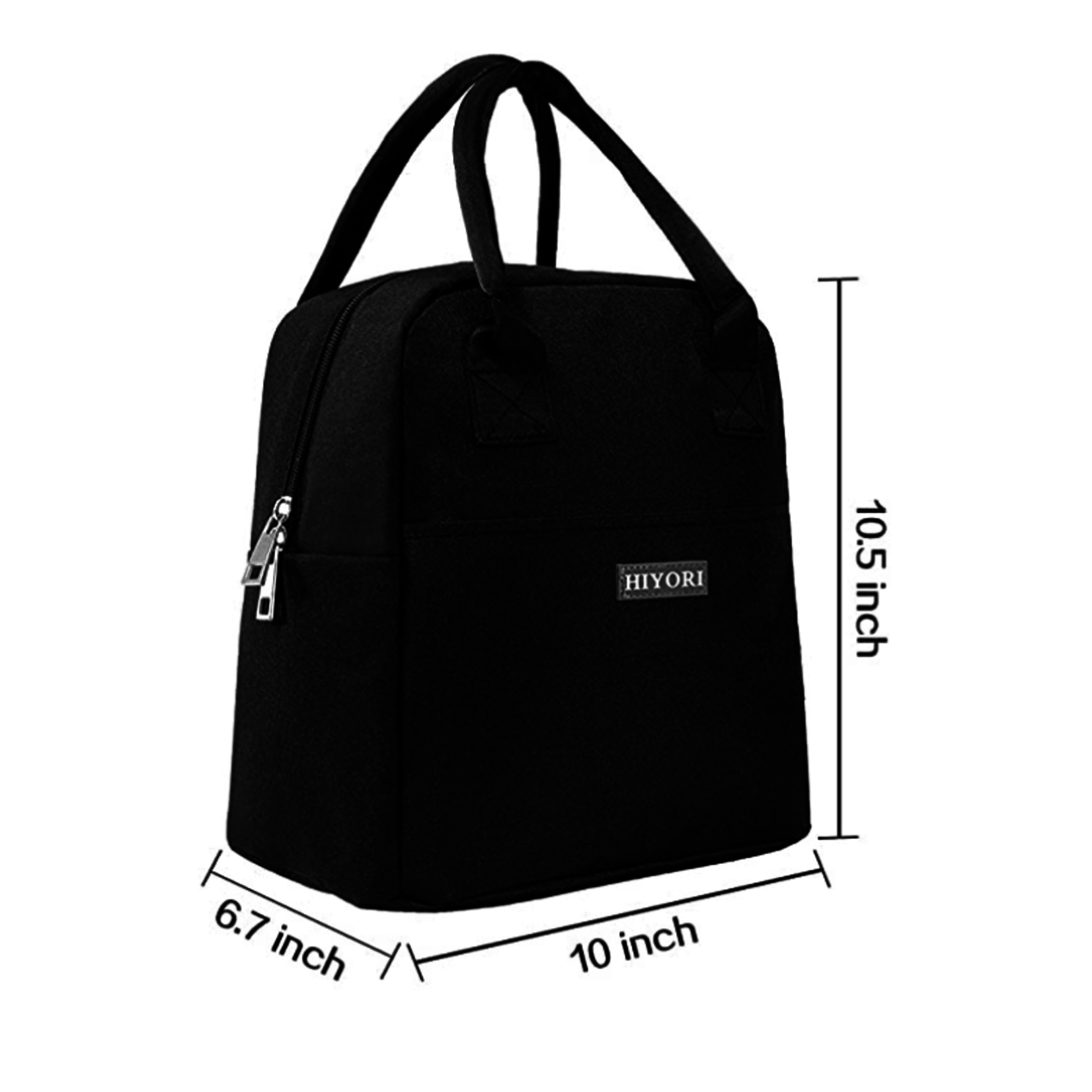 Hiyori Hiyori Insulated Lunch Bag - Black