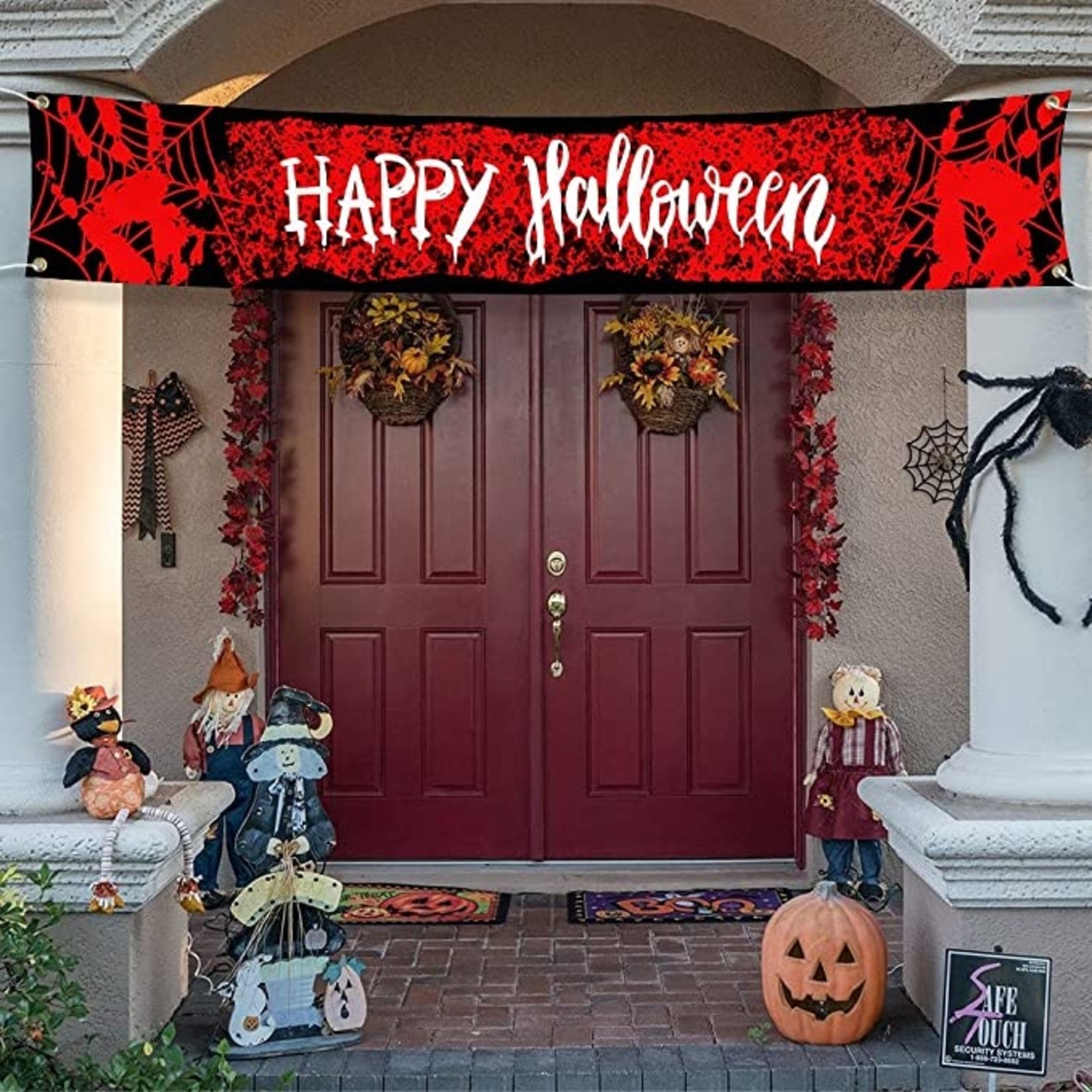 HCKHPN Happy Halloween Banner 120" x 20"