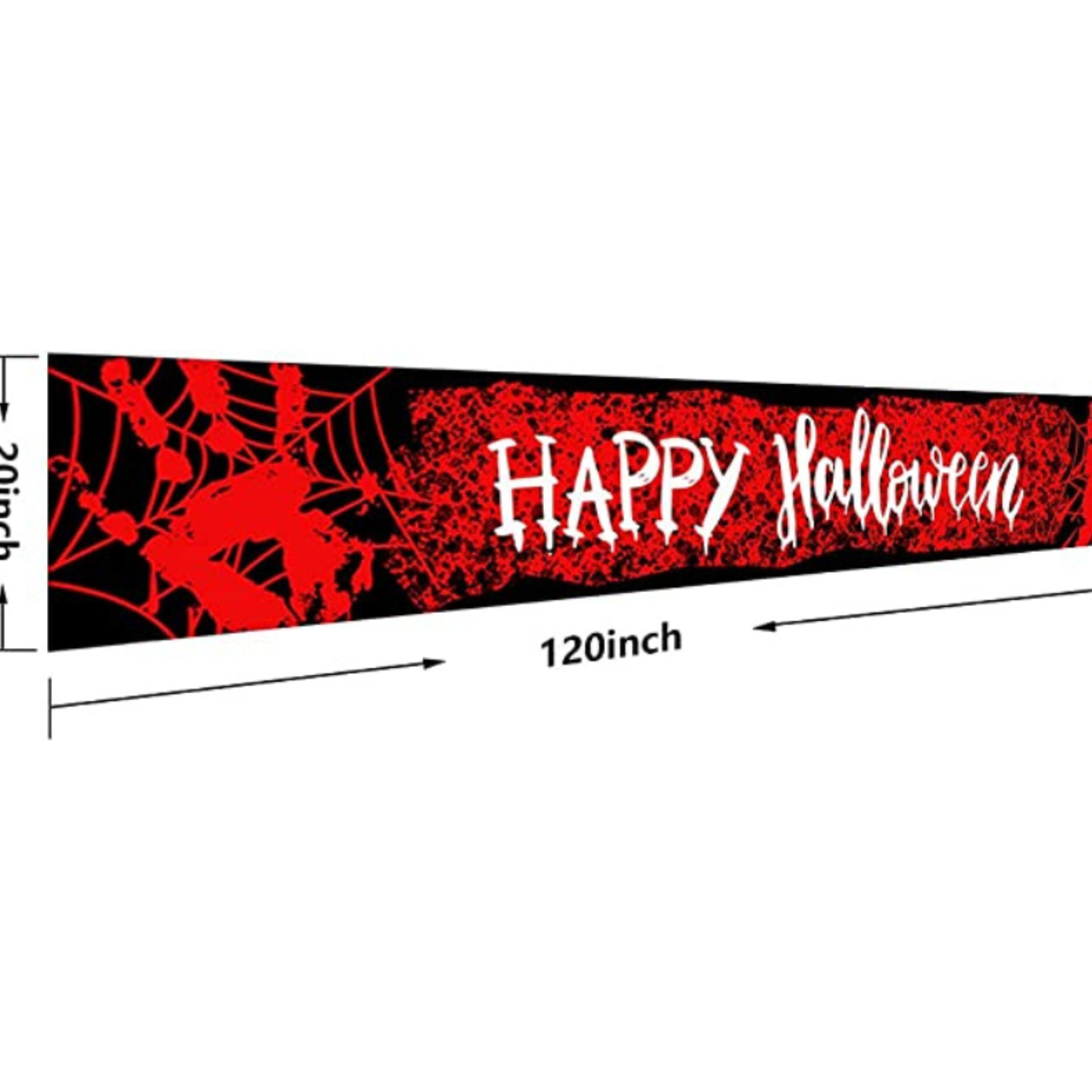 HCKHPN Happy Halloween Banner 120" x 20"