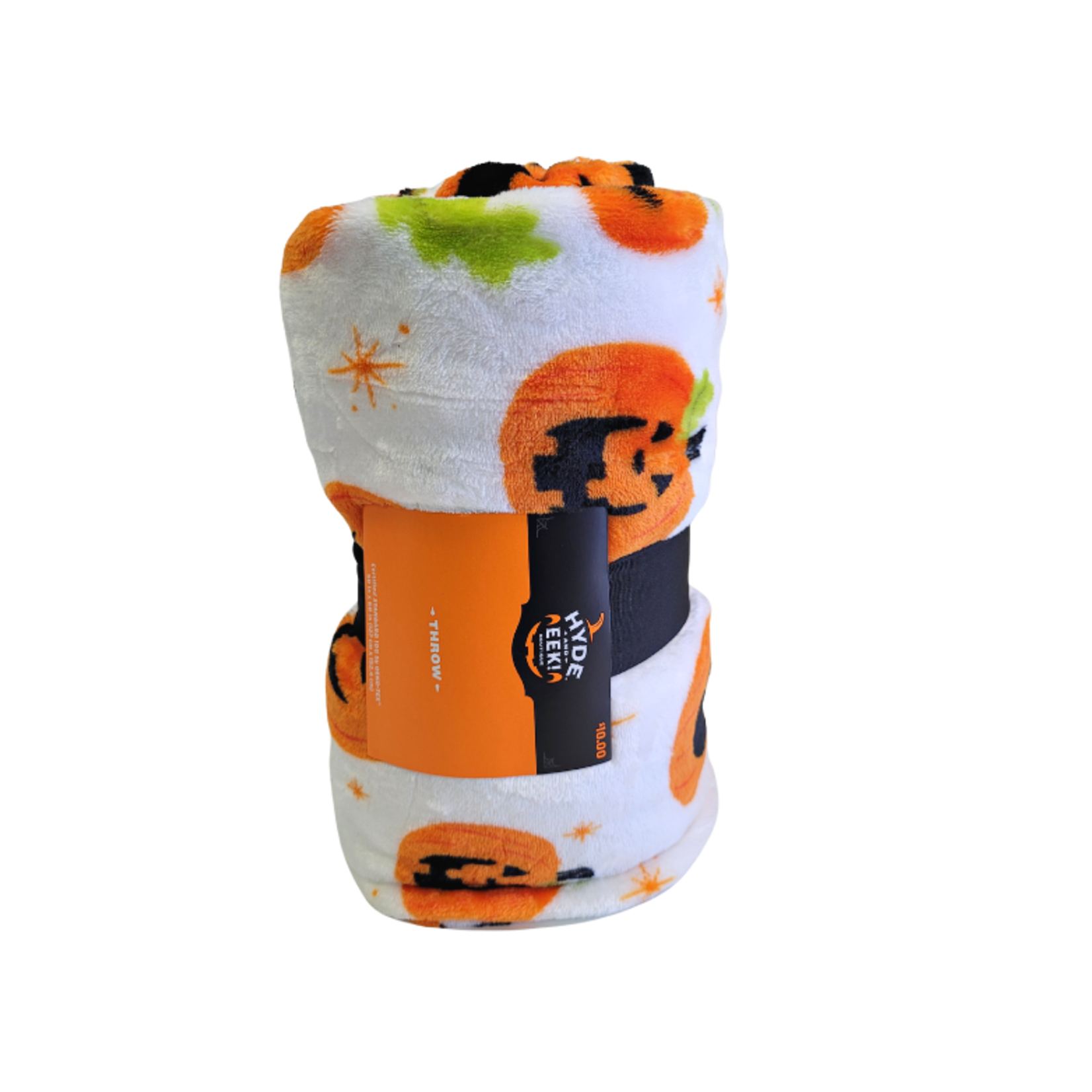 Hyde and Eek Halloween Pumpkin Throw 50" x 60"