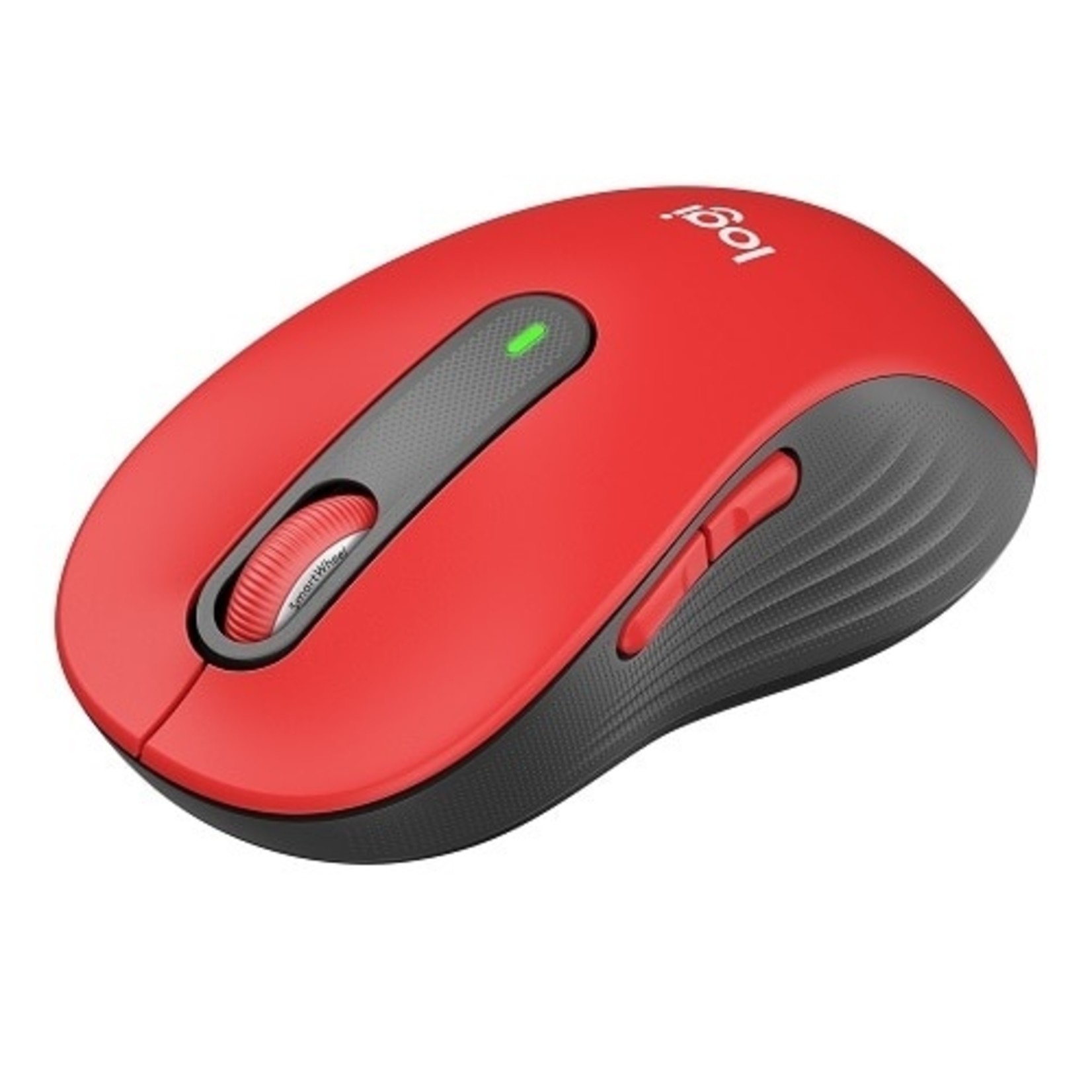 Logitech Signature M650 L Full-Size Wireless Mouse- Red, Logitech