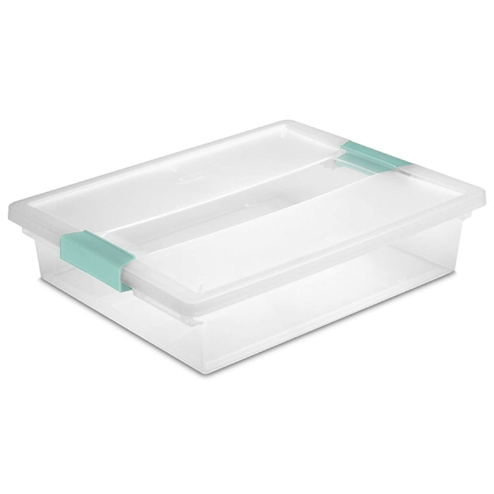 Sterilite Large Clip Box Plastic, Clear