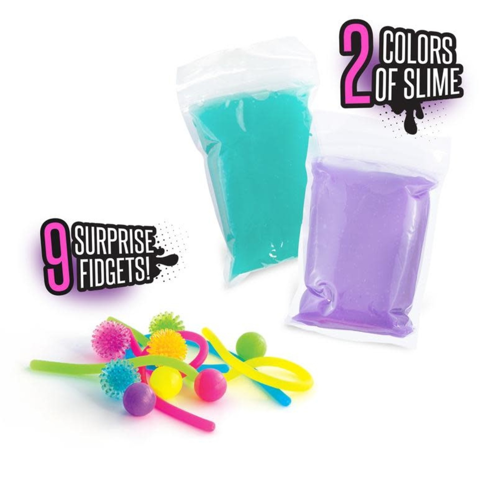 Canal Toys So Slime DIY - Fidget Pop Slime (2-Pack)