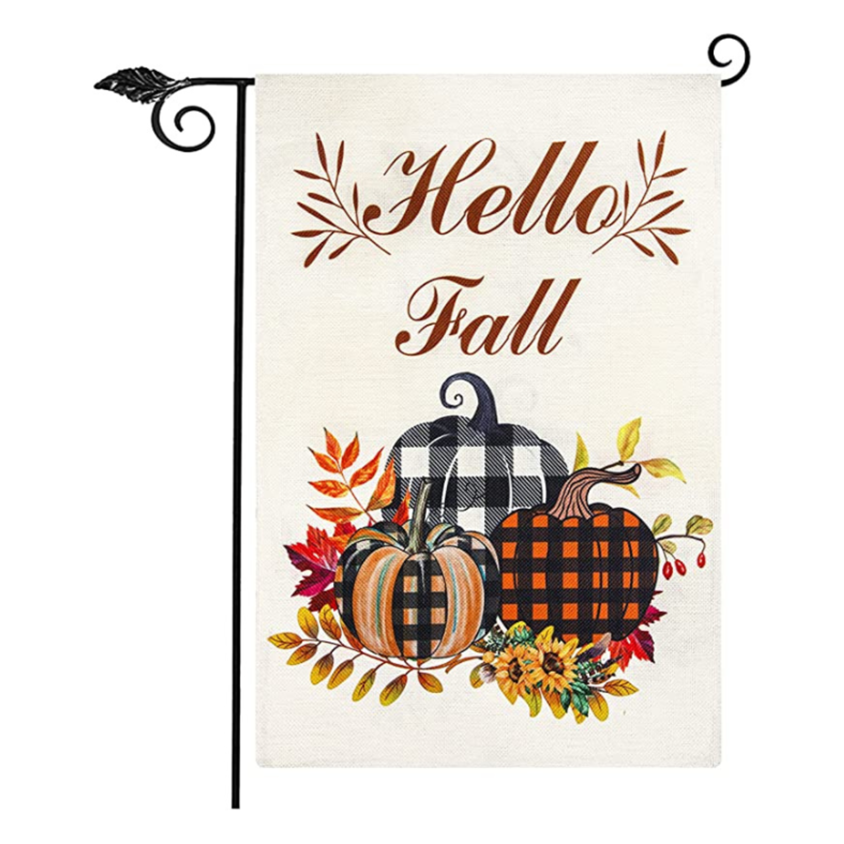 Unves Hello Fall Garden Flag