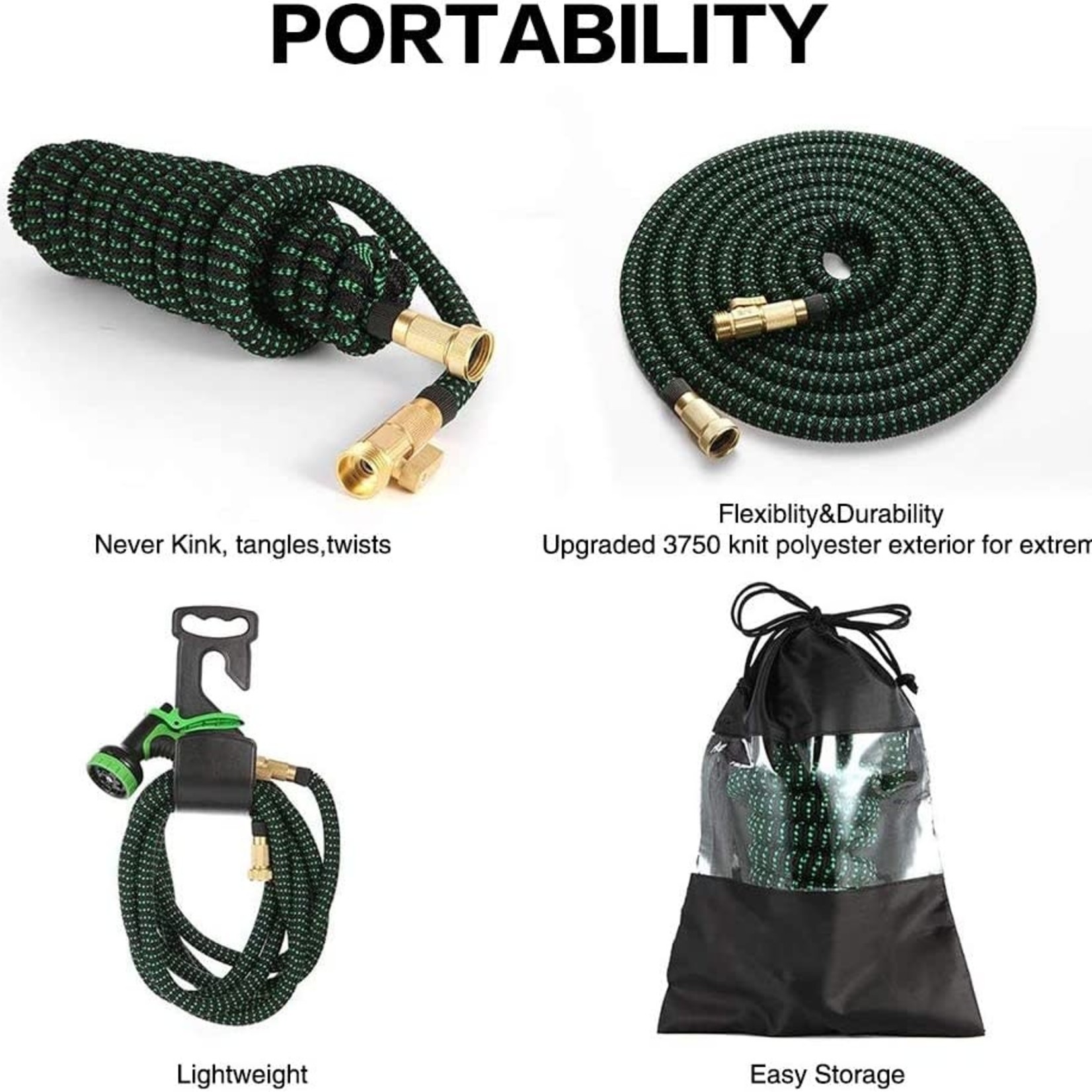 JJYpet Expandable Garden Hose, 150 FT