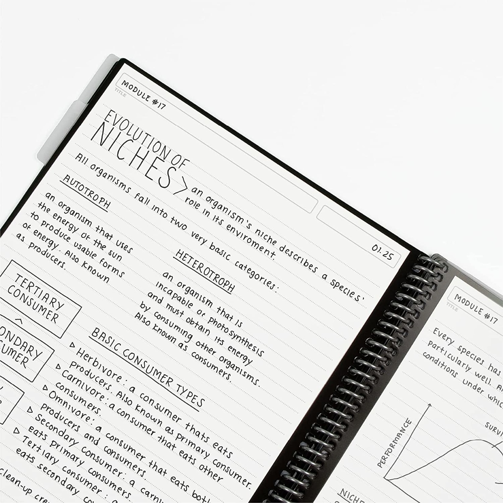 Rocketbook Multi-Subject Smart Notebook