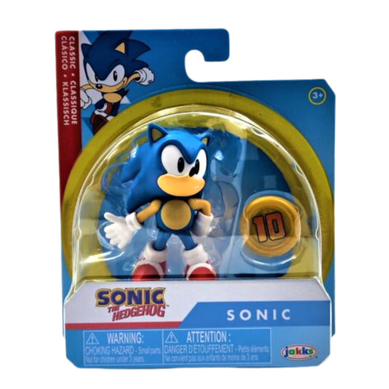 Jakks Pacific Sonic the Hedgehog Deluxe Series - Sonic with Power Ring