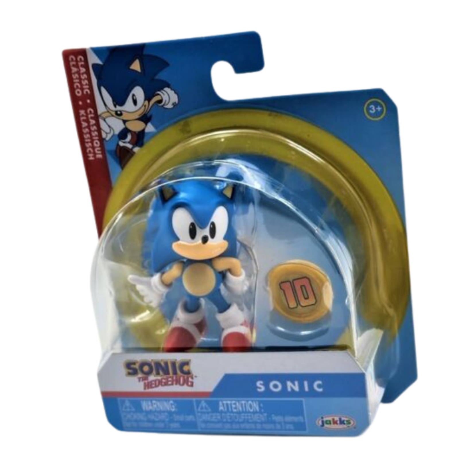 Jakks Pacific Sonic the Hedgehog Deluxe Series - Sonic with Power Ring