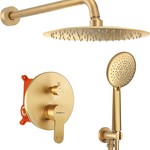 Gabrylly Shower System - Brushed Gold