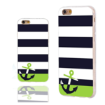 ChiChic iPhone 6 Case - Navy Blue Stripe