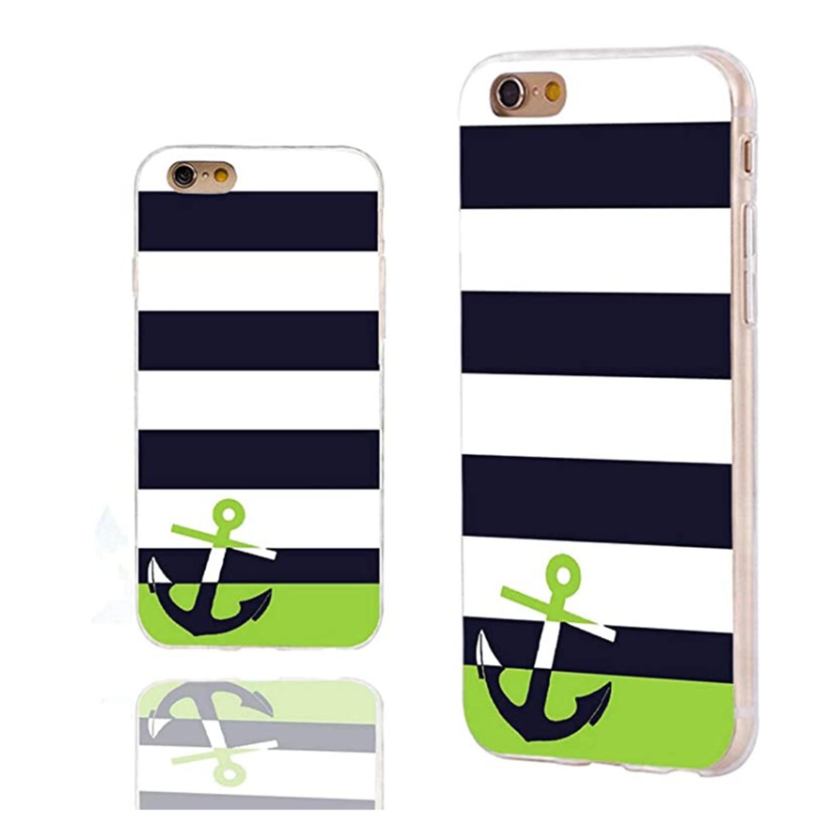 ChiChic iPhone 6 Case - Navy Blue Stripe