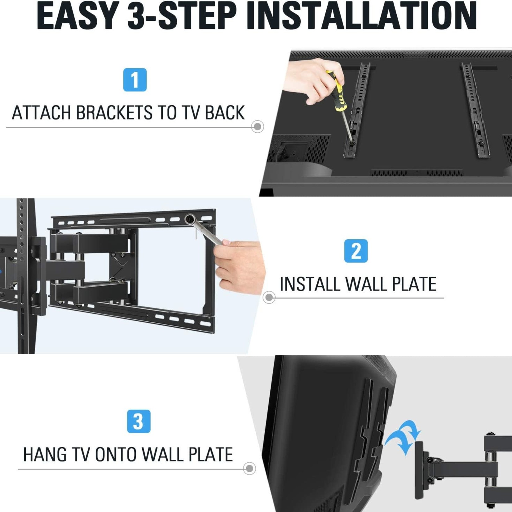 Mounting Dream Full Motion TV Wall Mount for - 26-55 inch