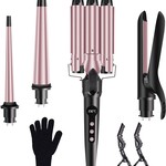 DanStar Curling Iron Wand-4 In 1 Set