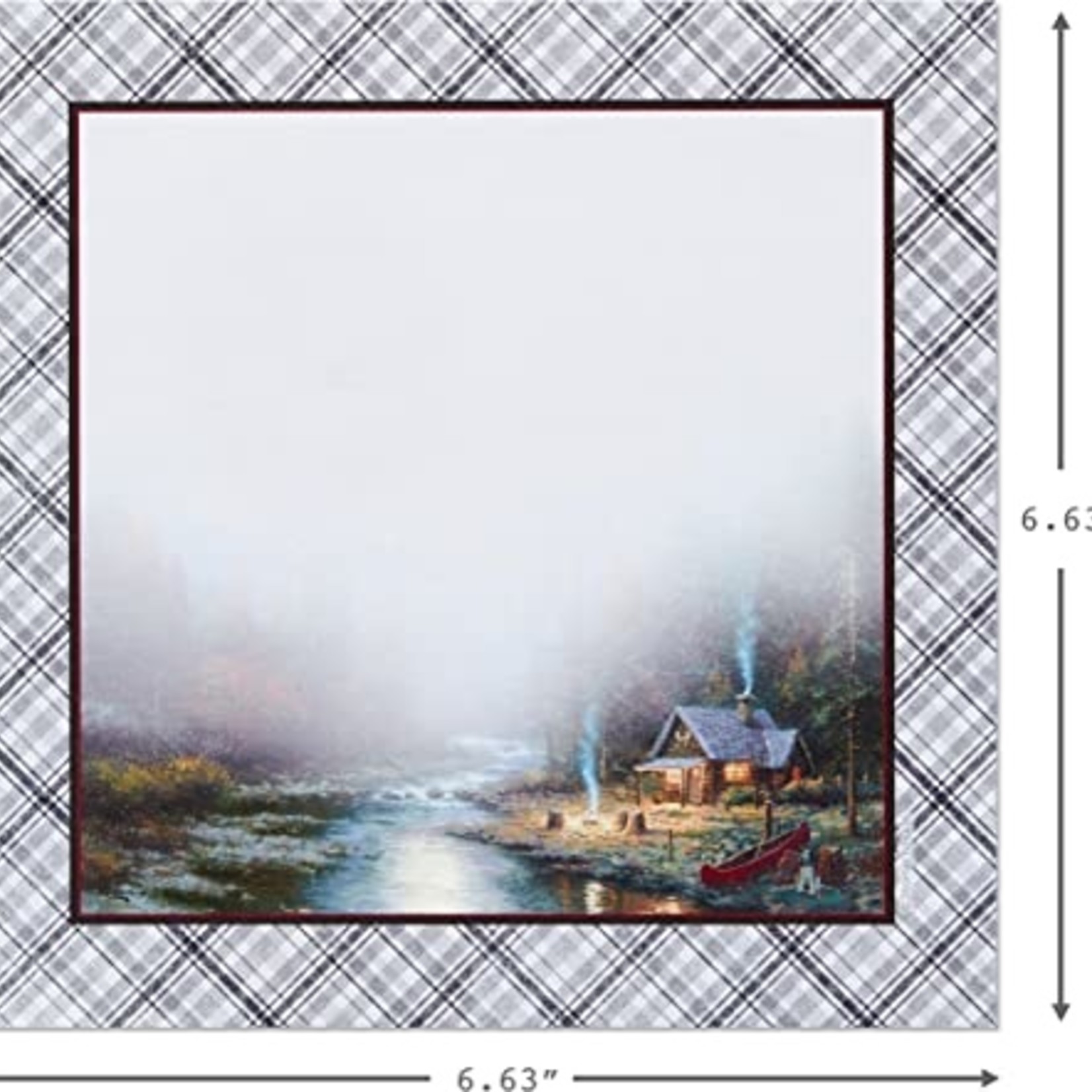 Hallmark Thomas Kinkade Holiday Notepad Bundle - 4 Pcs.