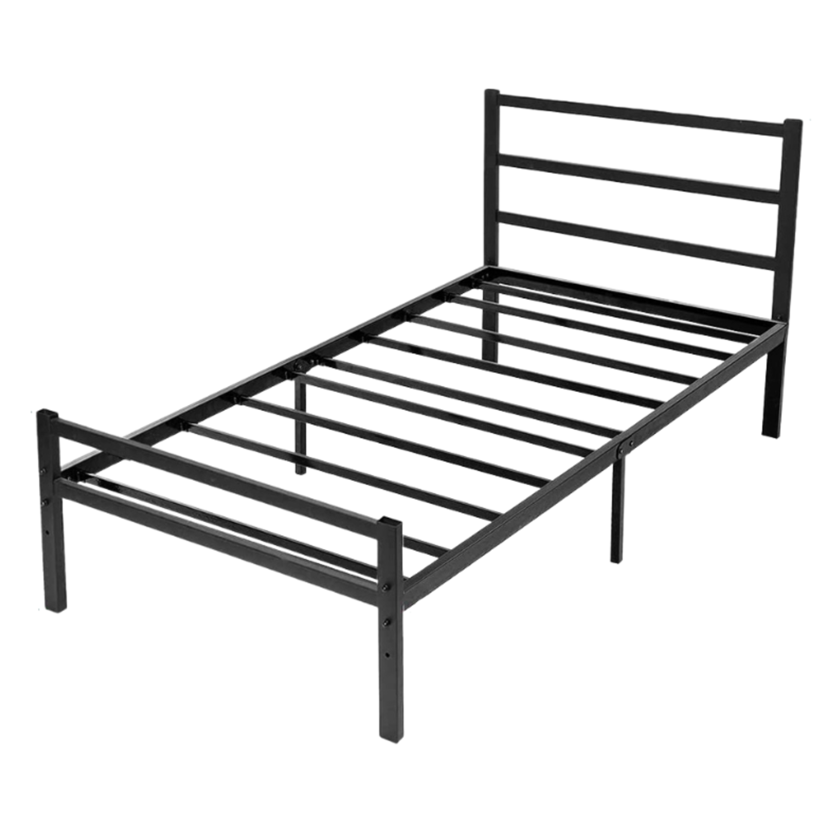 KingSo Metal Platform Bed Frame - Twin - Black