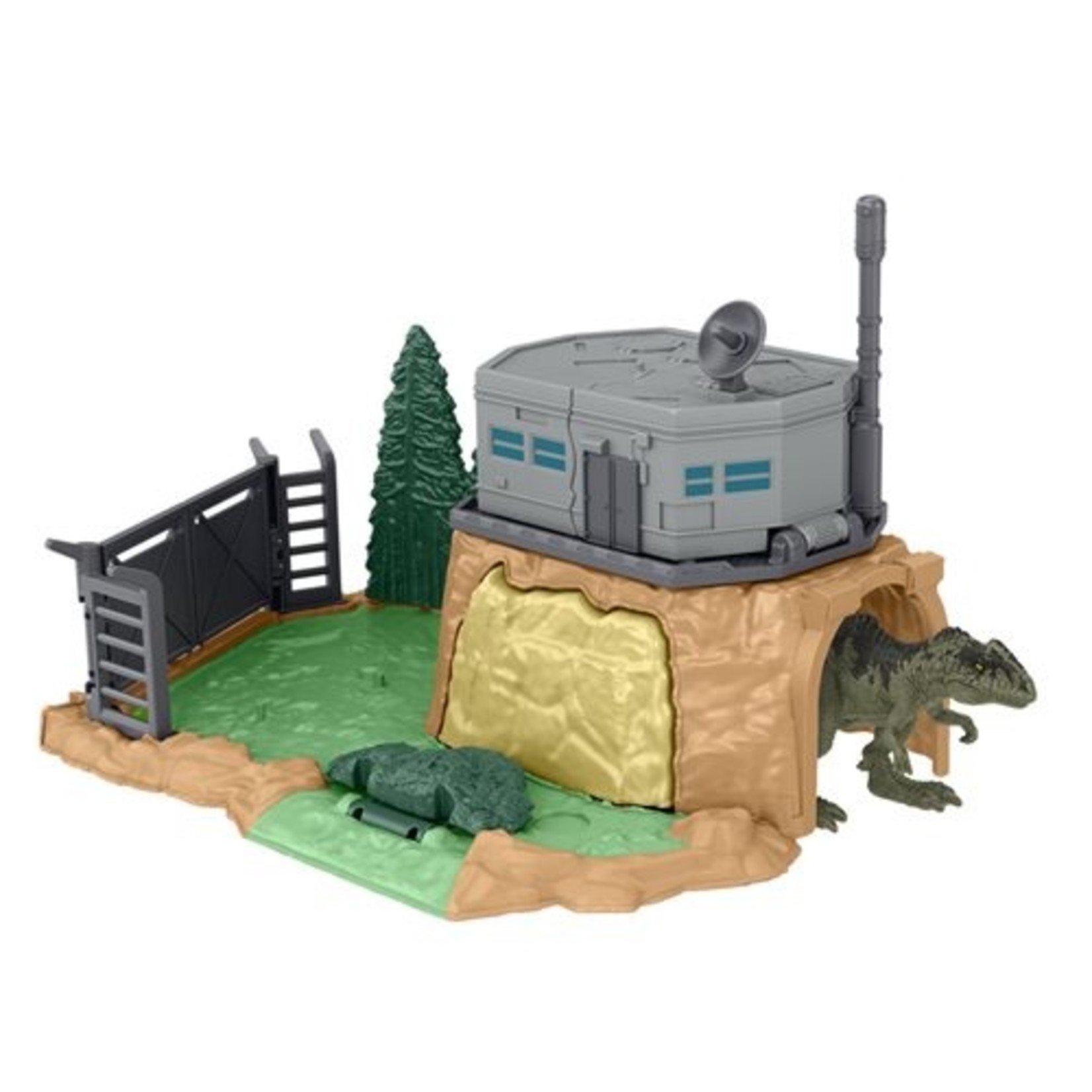 Mattel Jurassic World Dominion Minis Giganotosaurus Rampage Playset