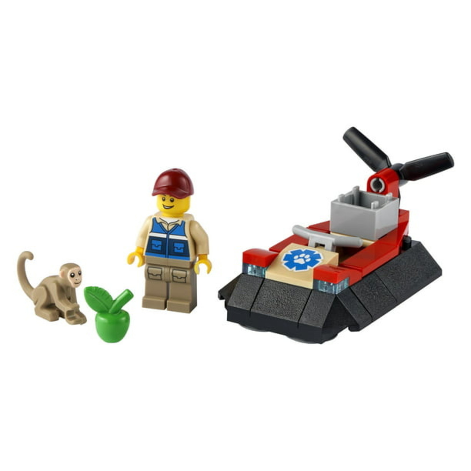 Lego City Wildlife Rescue Hovercraft - 35 Pcs.