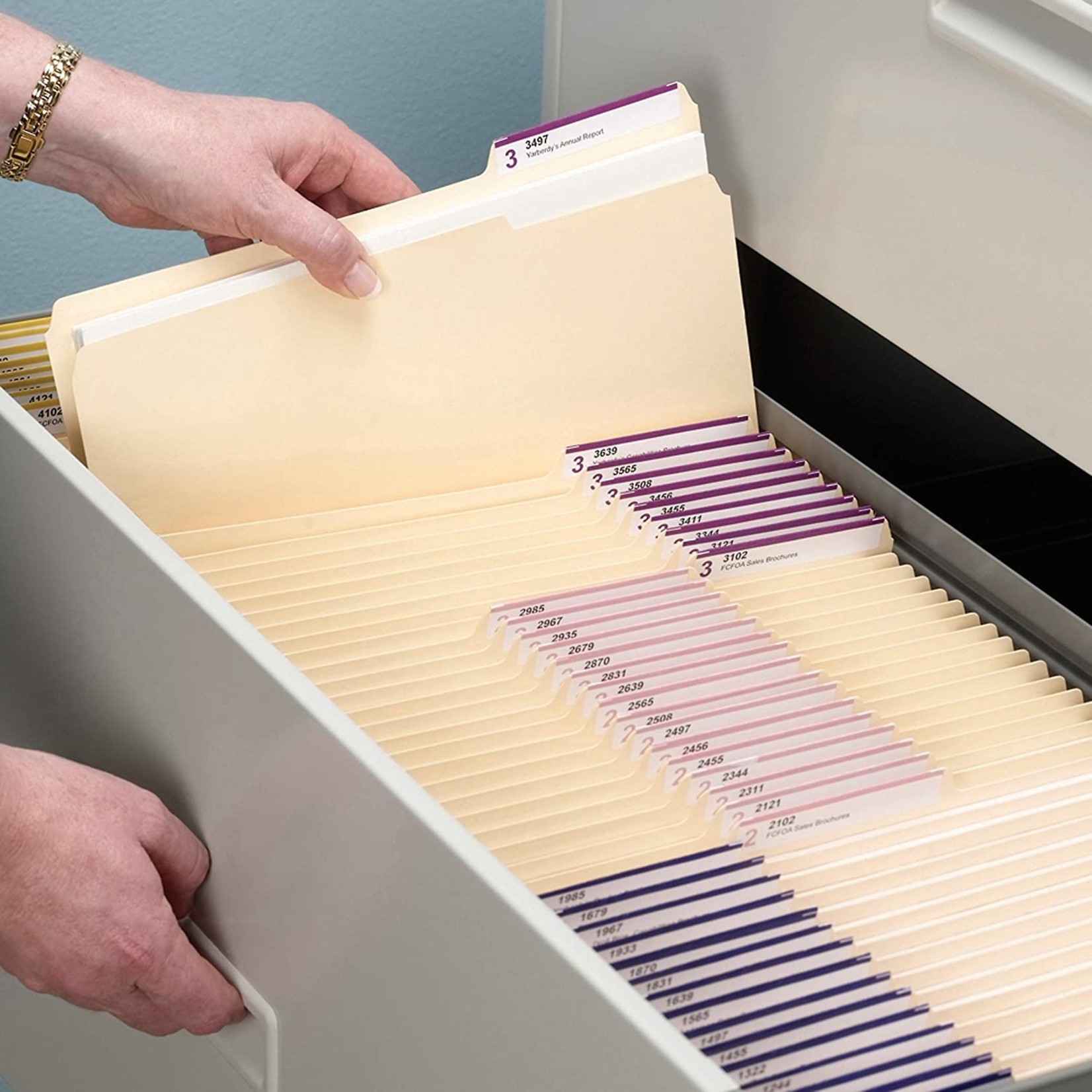 Smead Manila File Folder- 100 Cnt