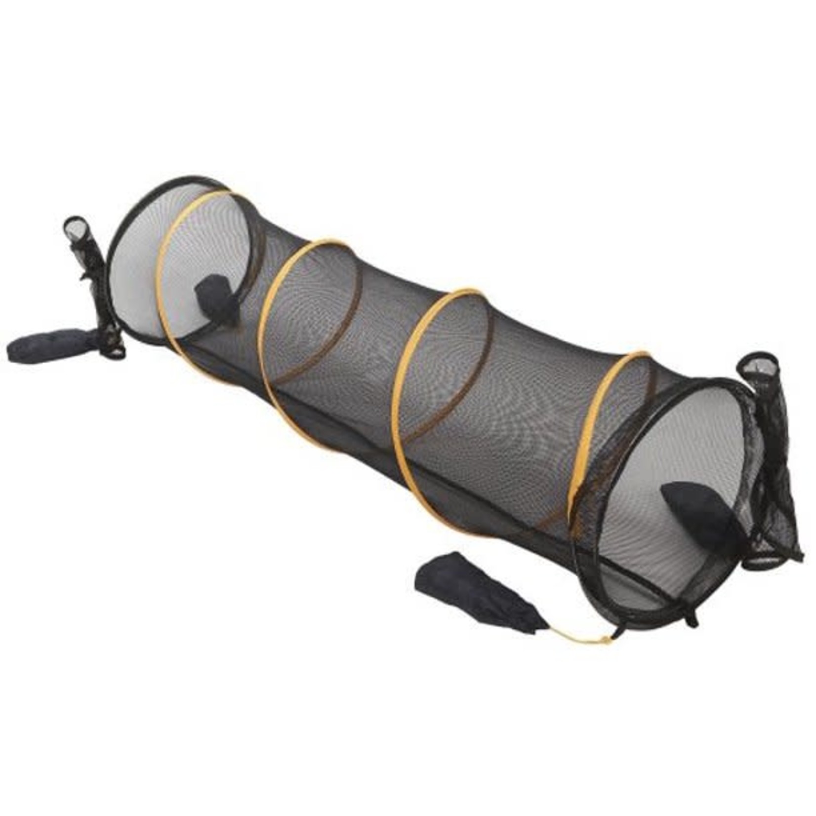 Outback Jack Fun Run Cat Tunnel - Black / Yellow