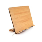 Wishacc Bamboo Book Stand