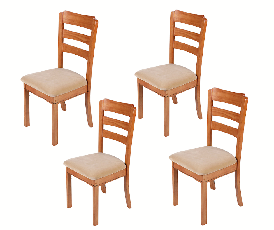 Velvet Dining Chair Seat Covers Top Notch DFW, LLC