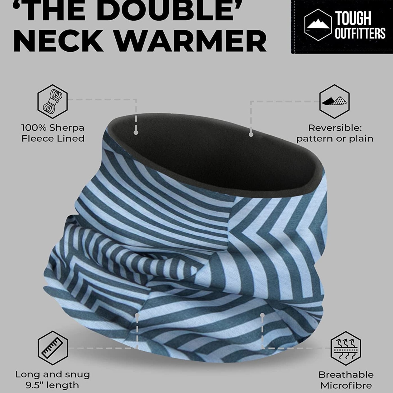 Tough Headwear Winter Fleece Neck Gaiter