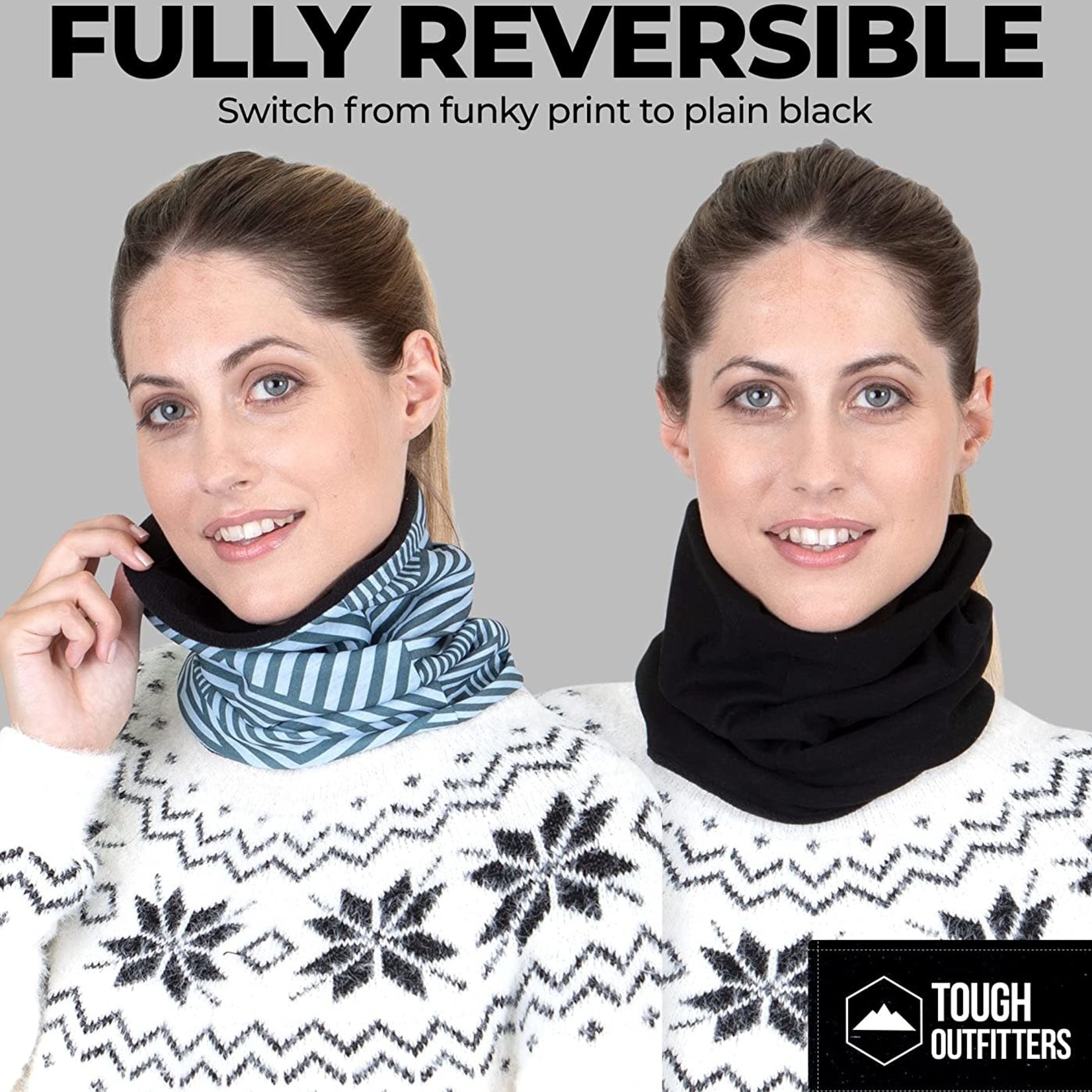 Tough Headwear Winter Fleece Neck Gaiter