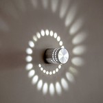 Leagway Wall Spiral Lamp LED- 3 Watt/ Cold White
