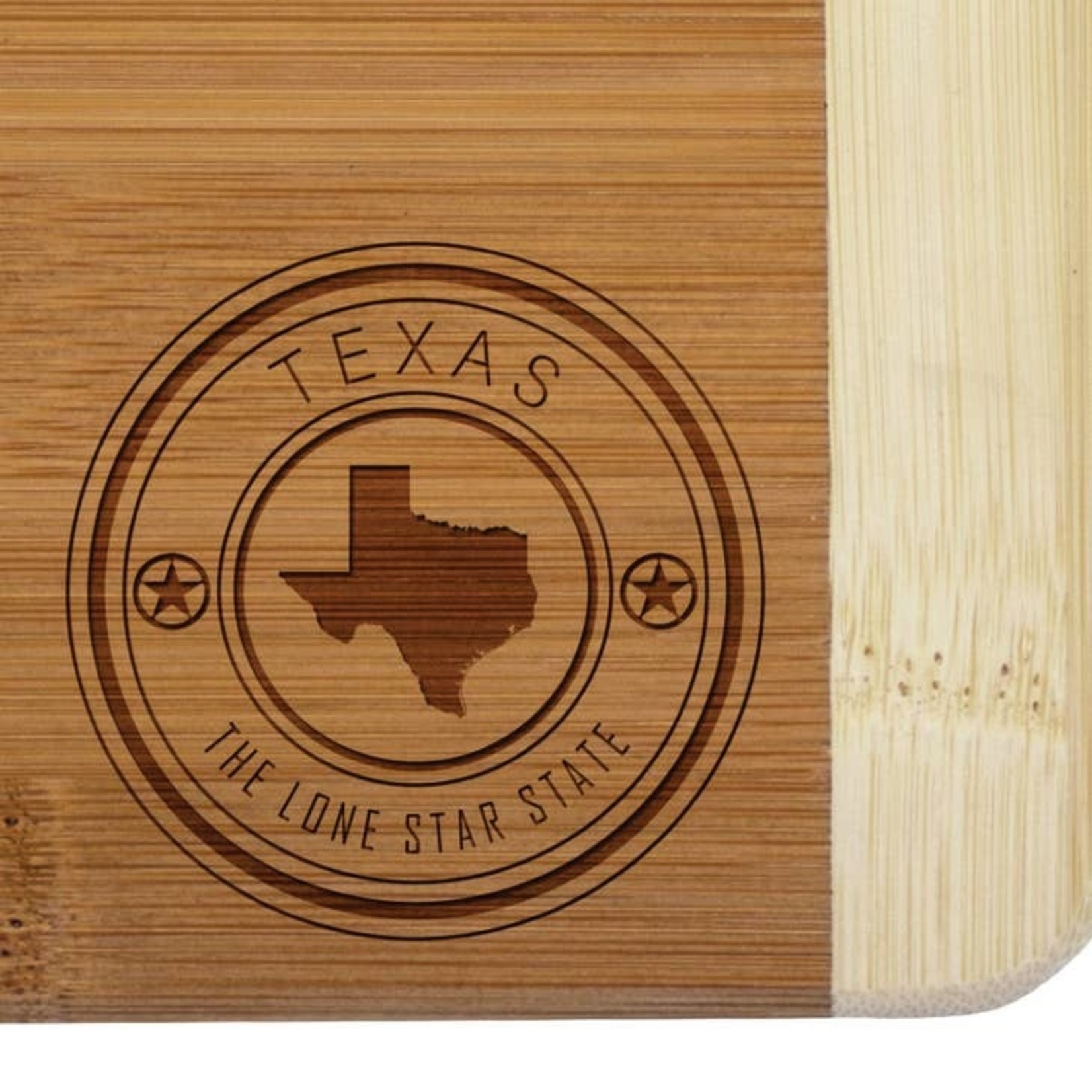 Totally Bamboo 8" Cutting/ Serving Board- Texas